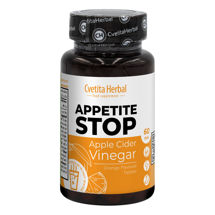 Vinagre de Manzana "Naranja" - Appetite Stop (60 comp.)
