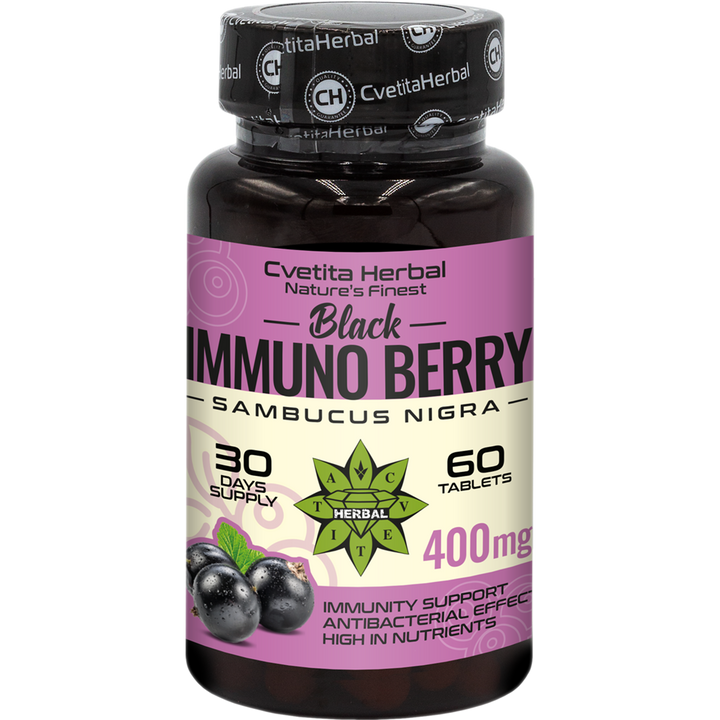 Extracto de Saúco - Black Immuno Berry (60 comprimidos)