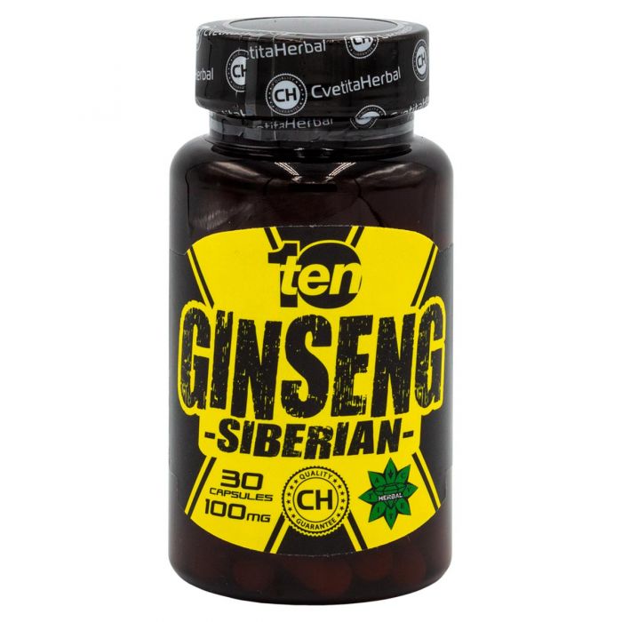 PACK COMBO: Leuzea 30 comp. + TEN Arginina 40 comp. + TEN Ginseng Siberiano 30 comp.