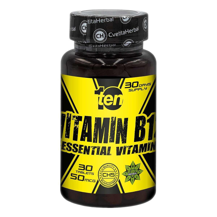 Vitamina B12 - 10/ten (30 comp. x 50mcg)