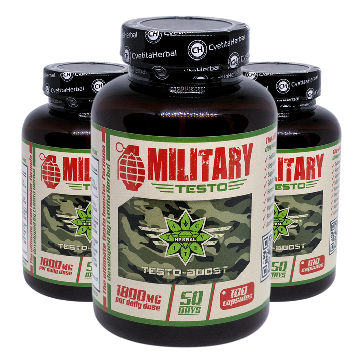 Military Testo (100 cápsulas x 900 mg)