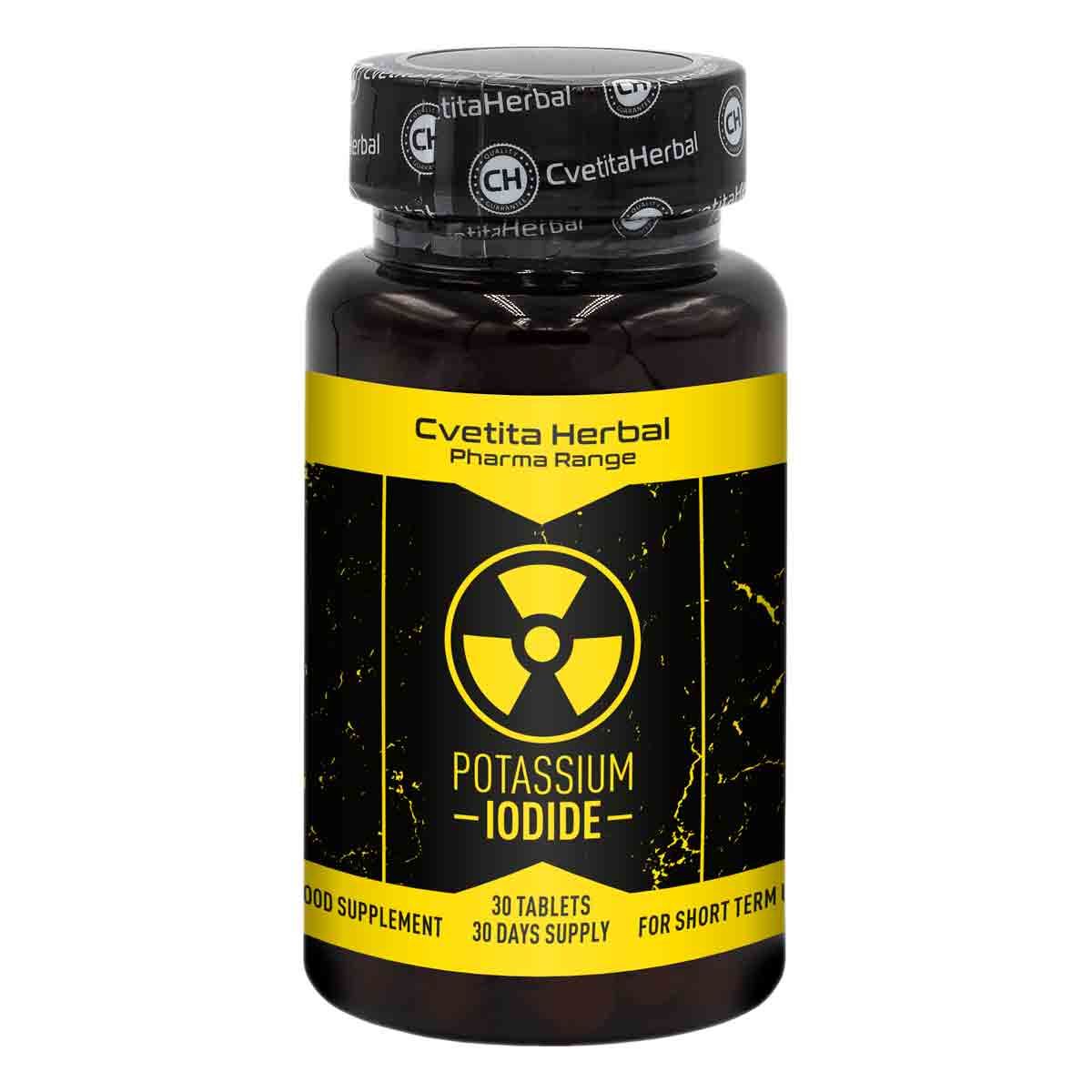 Yoduro de Potasio – Potassium Iodide (30 comprimidos x 200 µg)