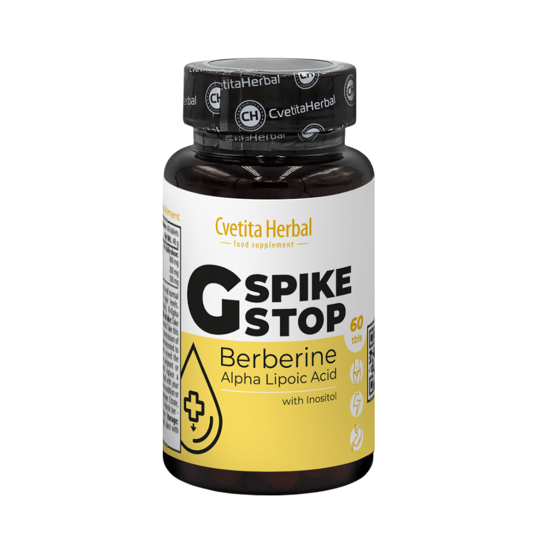 G Spike Stop - Berberina, Inositol, Ácido Alfa Lipoico (60 comprimidos)
