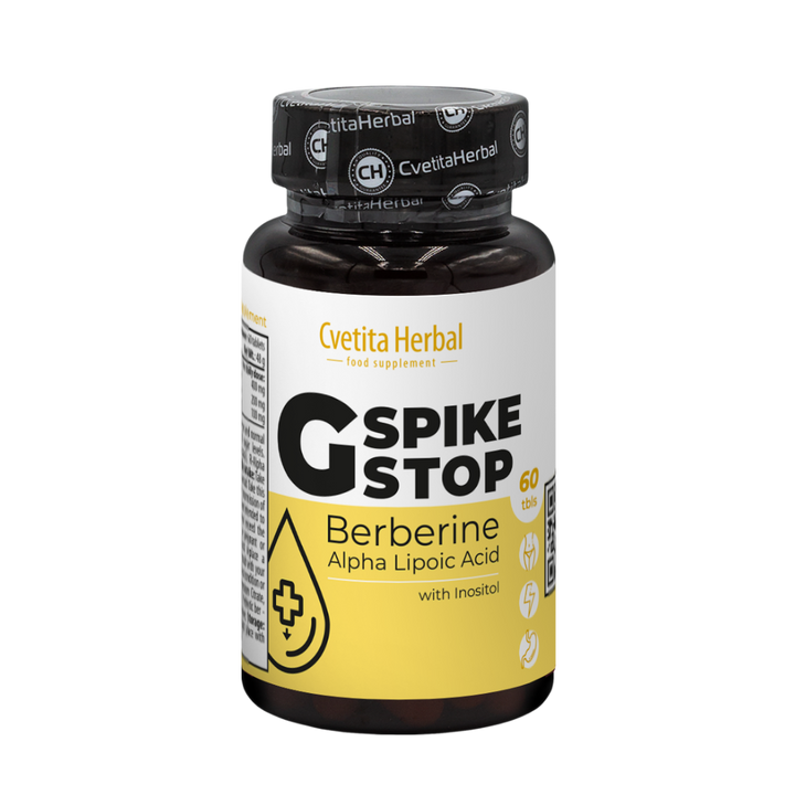 G Spike Stop - Berberina, Inositol, Ácido Alfa Lipoico (60 comprimidos)
