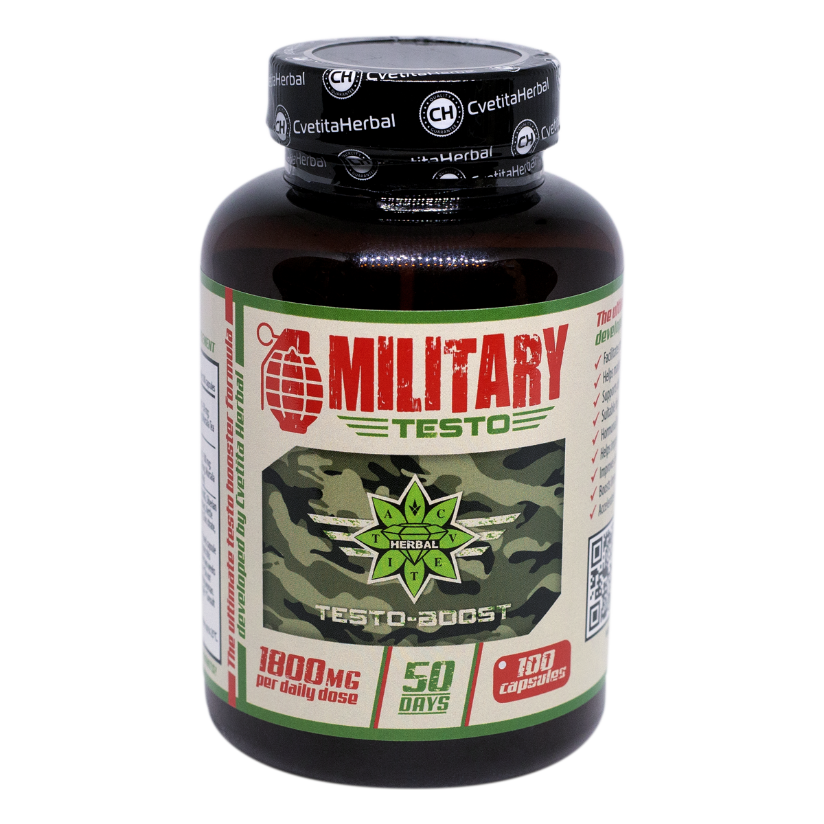 Military Testo (100 cápsulas x 900 mg)