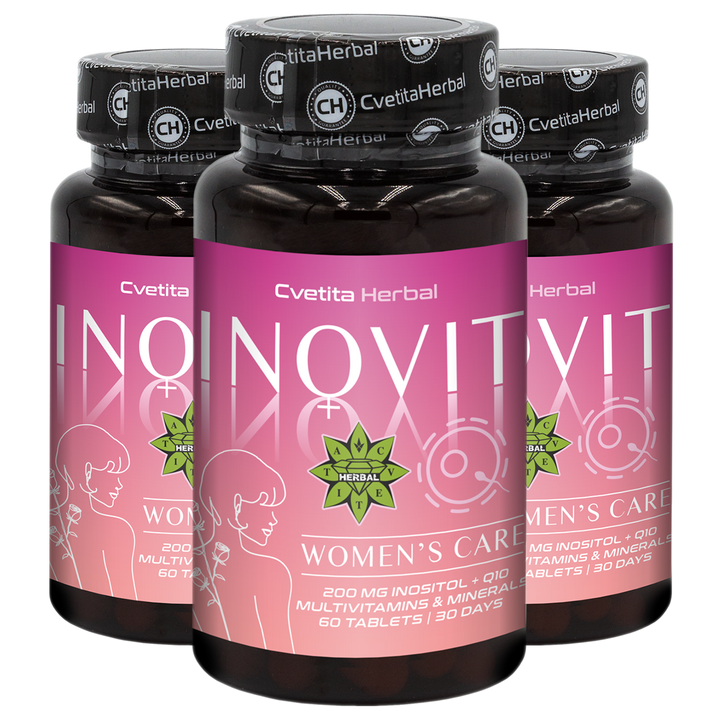Multivitaminas Minerales Coenzima Q10 - Inovit 365 (60 comprimidos)