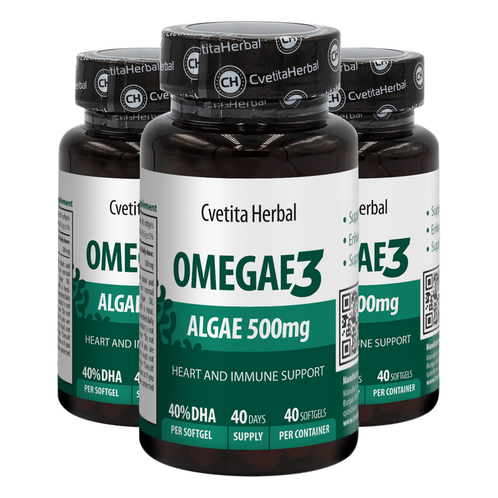 Omega 3 de Algas Softgel - Omegae3 (60 / 40 cápsulas)