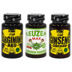 PAQUETE COMBO: Leuzea 30 comprimidos + TEN Arginine 40 comprimidos + Ten Siberian Ginseng 30 comprimidos