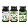 PACK COMBO REFUERZA LA INMUNIDAD - LEUZEA MAX 60 COMP. + MULTIVIT 365 + MAGNESIO 30 COMP.