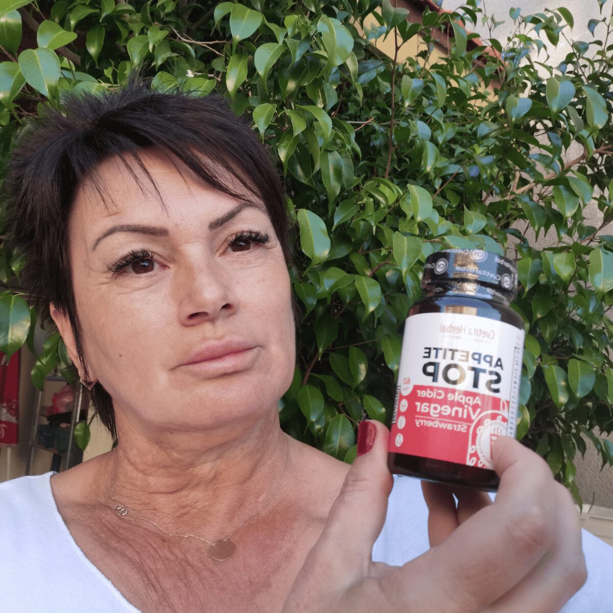 Vinagre de Manzana "Fresa" - Appetite Stop (60 comp.)