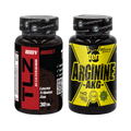 PACK COMBO: TLZ (Tribulus, Leuzea, Zinc) + TEN Arginina 40 comp.