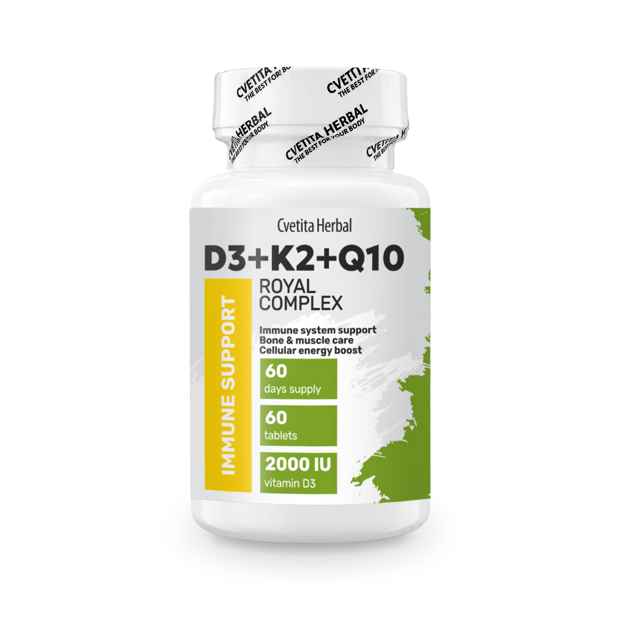 Витамин D3 + K2 + Q10 Royal Complex - 1 брой