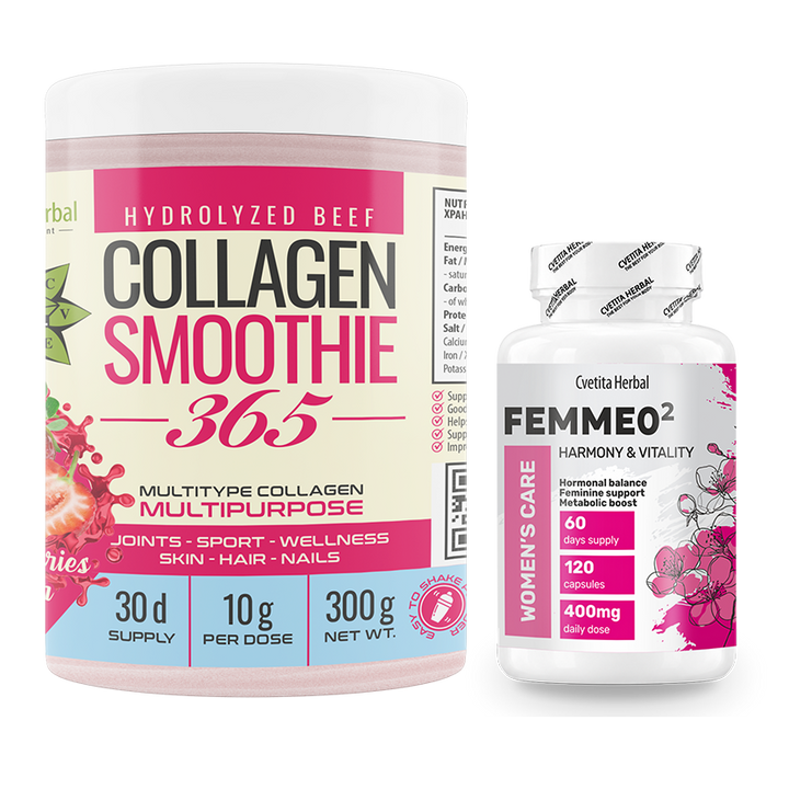 Collagen Smoothie 365 + FEMME O2