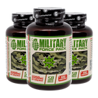 Билки и Аминокиселини - Military Force Pack (100 капс. х 1100 mg) 2+1