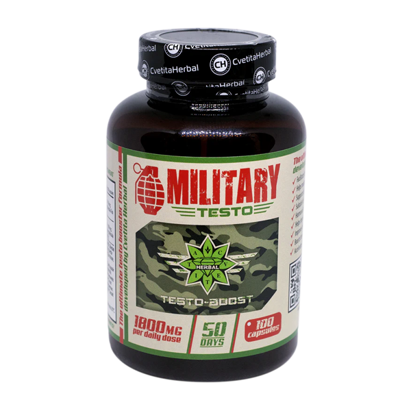Military Testo (100 капсули х 900 mg) 1br