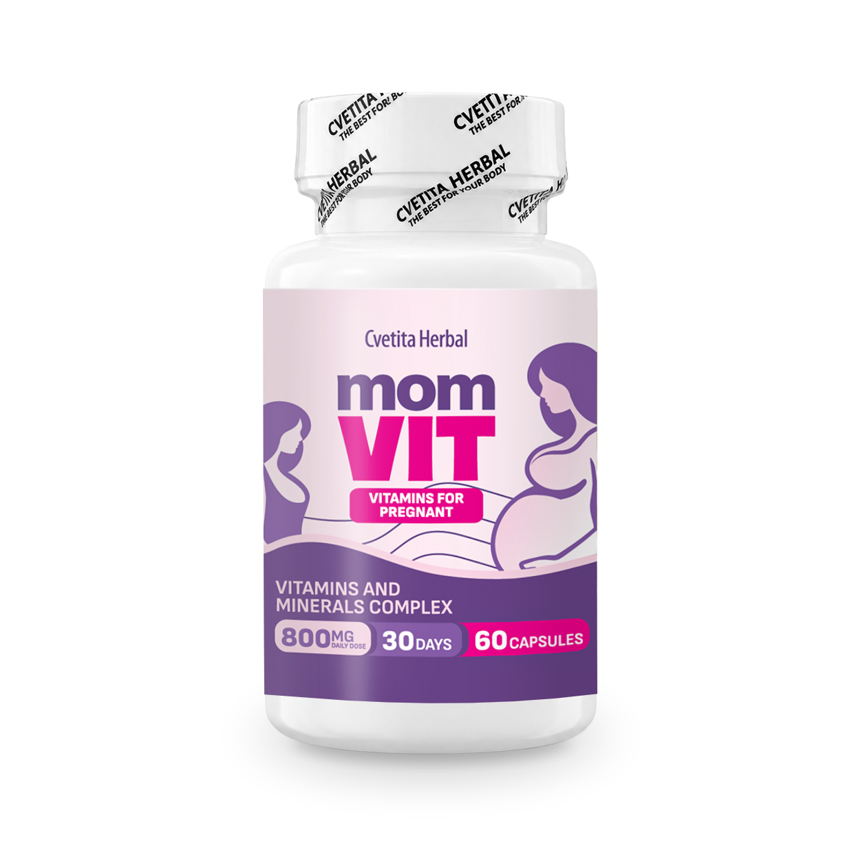 Витамини за Бременни Жени и Бъдещи Майки - MOM VIT 1br