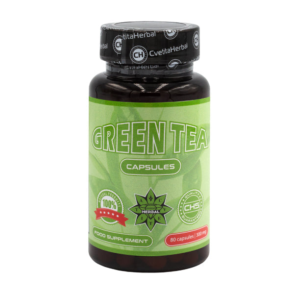 Extracto de Té Verde - Green Tea (80 cápsulas x 300 mg)