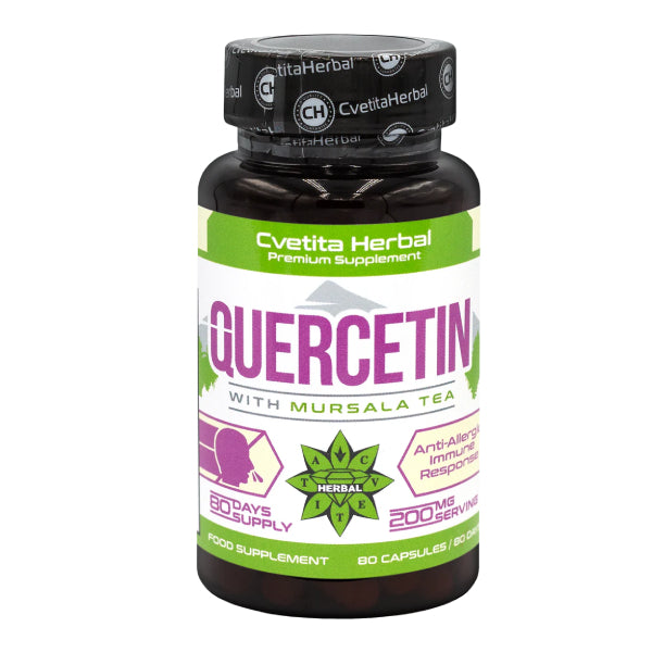 Quercetina y Té Mursalski (80 cápsulas x 200 mg)