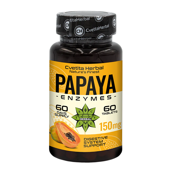Папая Ензими (60 таблетки х 150 mg) 1br