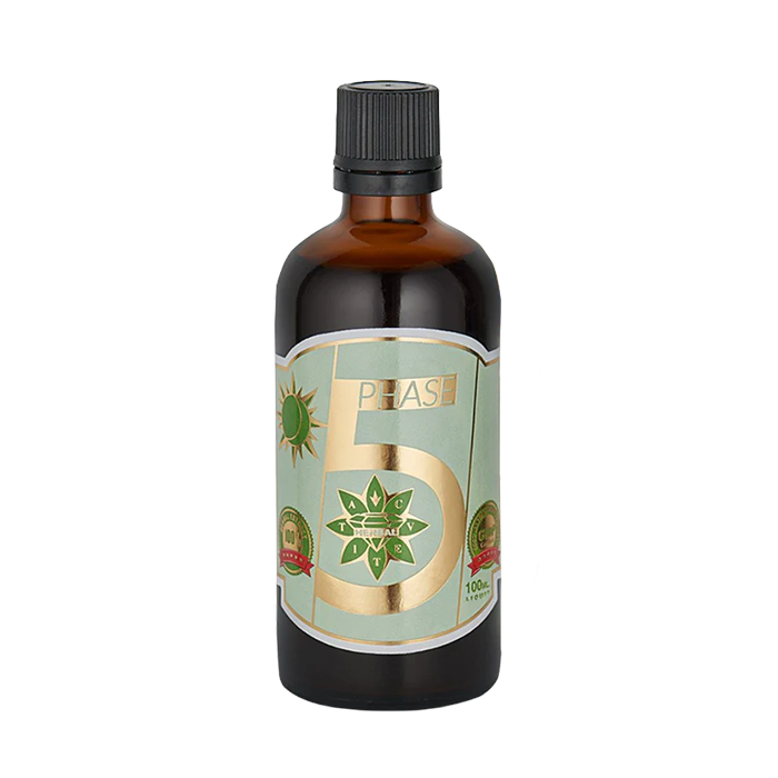 Мента, Глог, Валериана Екстракт - Phase 5 (100 ml) 1br