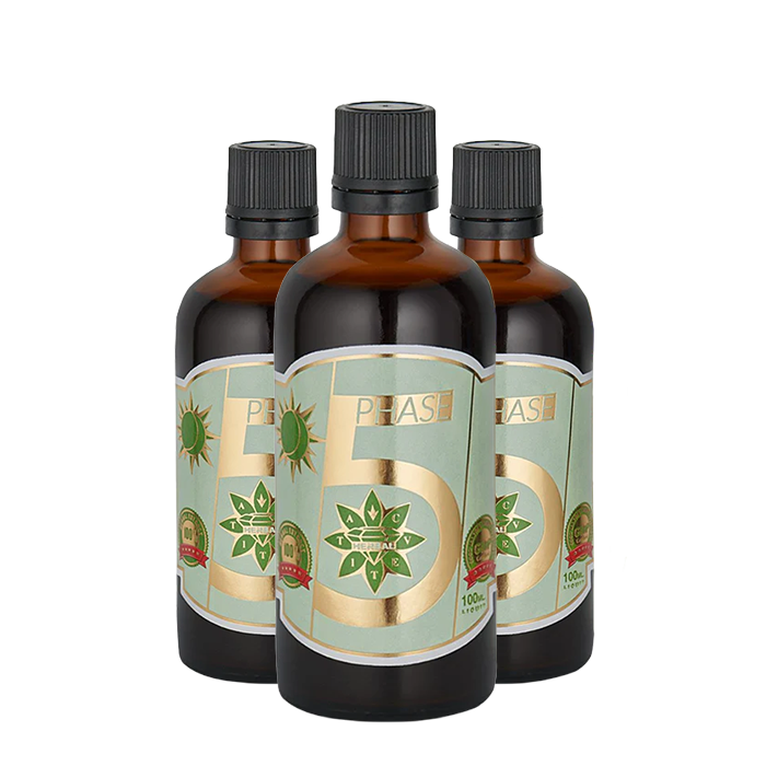 Мента, Глог, Валериана Екстракт - Phase 5 (100 ml) 2+1
