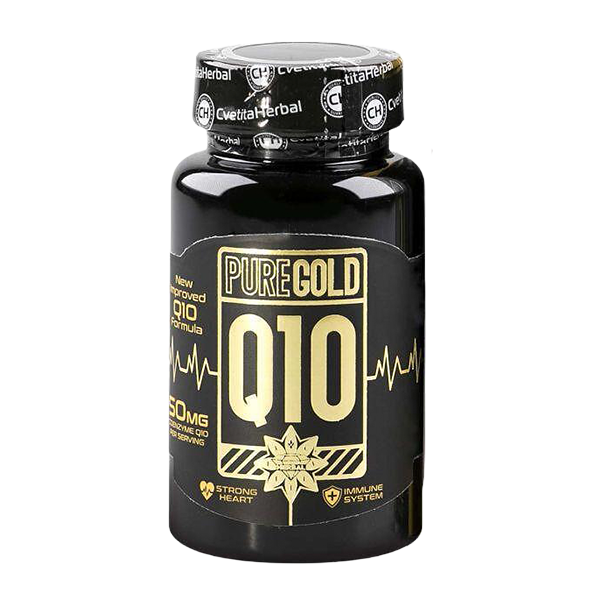 Коензим Q10 Вегетариански – Pure Gold Q10 (60 капсули) 1br
