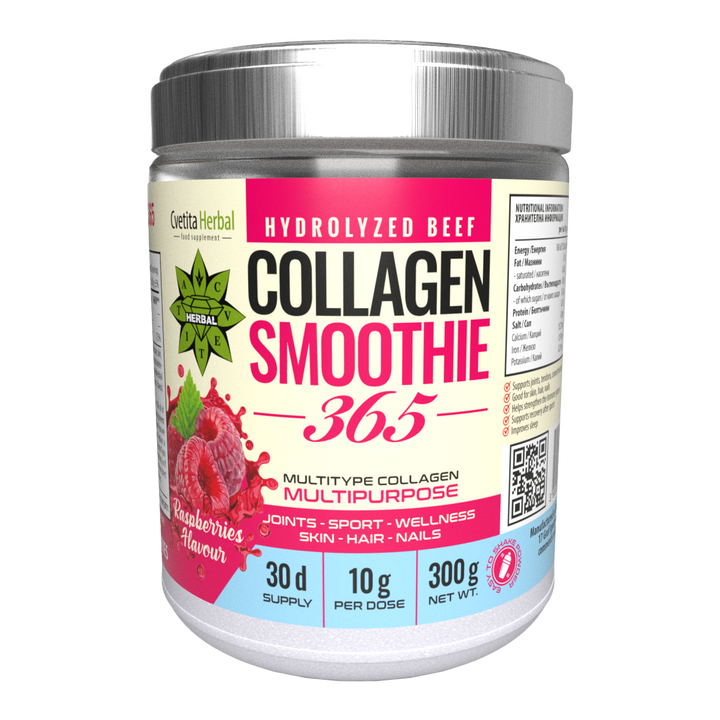 Colágeno Smoothie 365 "Frambuesa" - Collagen Smoothie 365 (300 g)