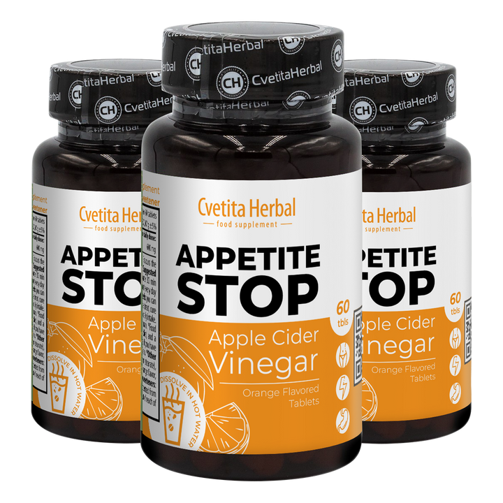 Vinagre de Manzana "Naranja" - Appetite Stop (60 comp.)