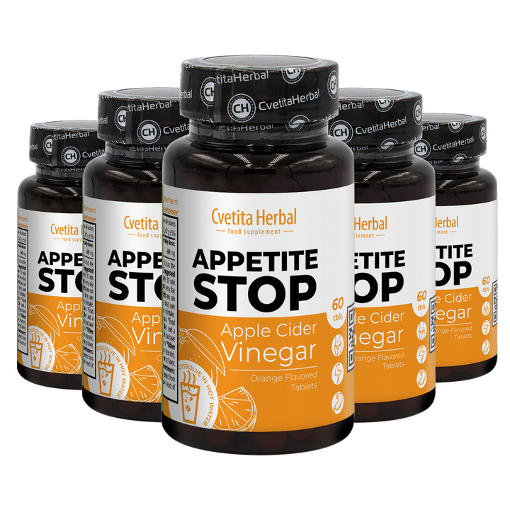 Vinagre de Manzana "Naranja" - Appetite Stop (60 comp.)