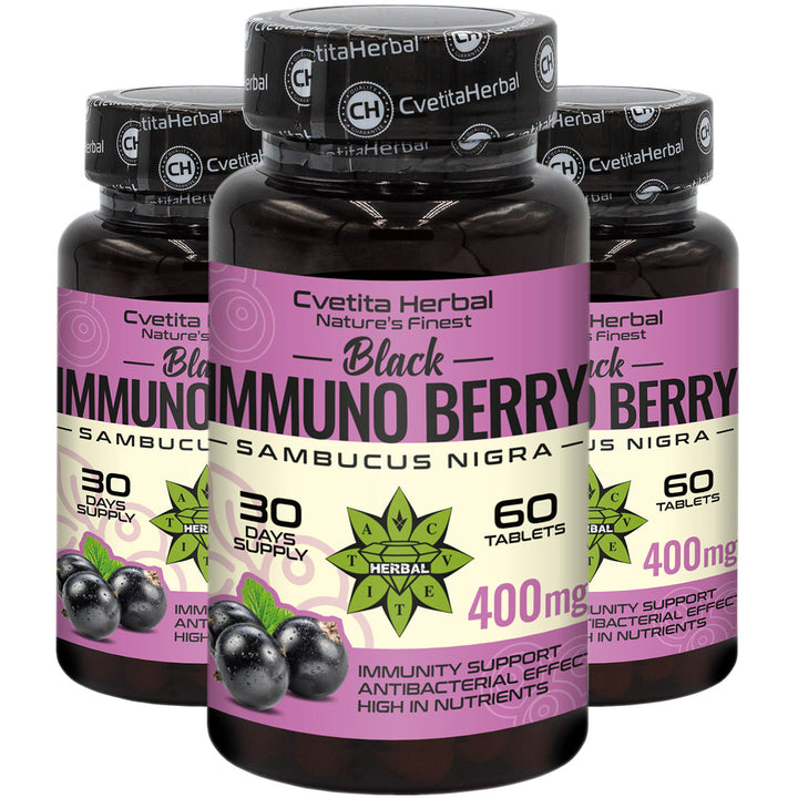 Extracto de Saúco - Black Immuno Berry (60 comprimidos)