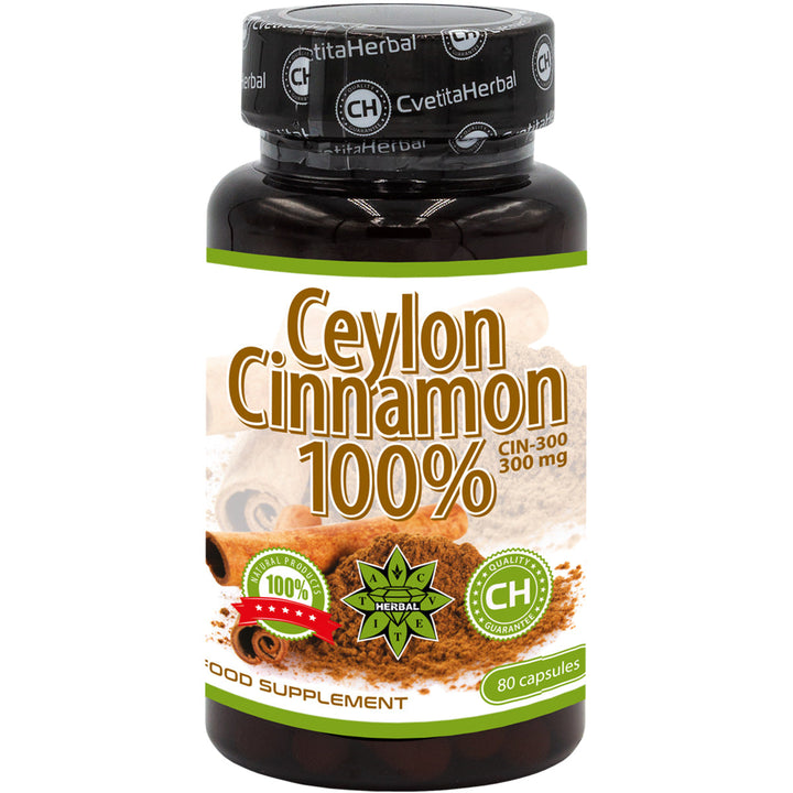 Canela de Ceilán en Cápsulas (80 cáps.)