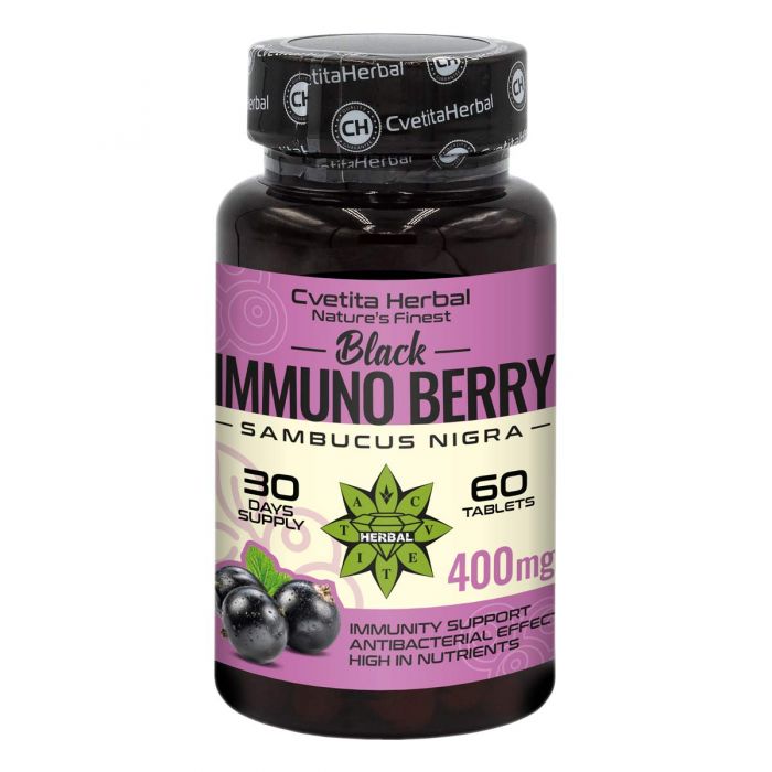 Extracto de Saúco - Black Immuno Berry (60 comprimidos)