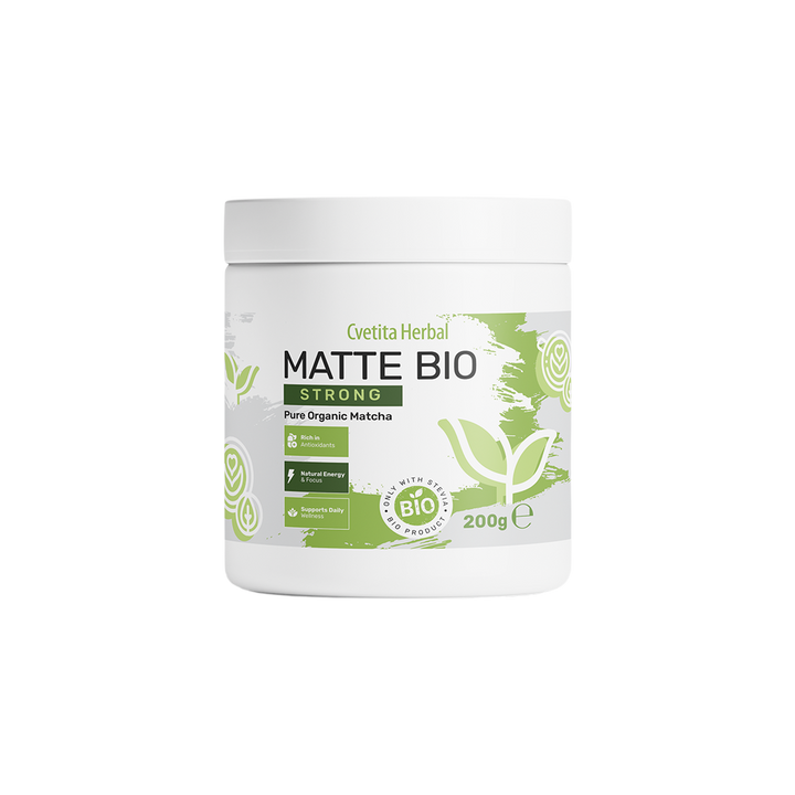 Matte Bio Strong - BIO MATCHA LATTE
