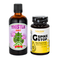 SALUD PARA EL HÍGADO: G SPIKE STOP 60 comp. + THISTLE MAX 100 ml