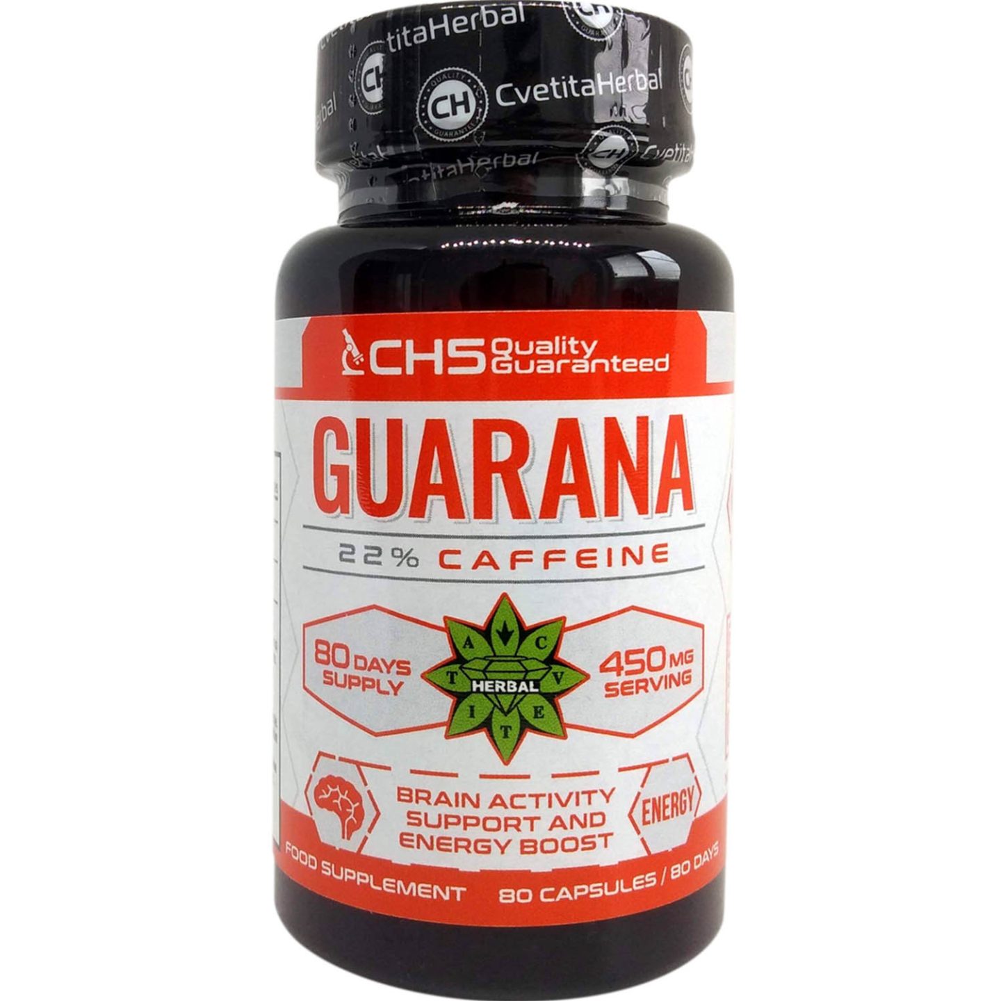 Guaraná – Guarana (80 cápsulas x 300 mg)