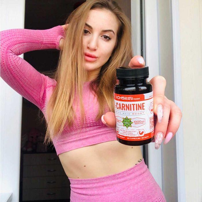 L-Carnitina Tartrato – L-Carnitine (60 cápsulas x 500 mg)