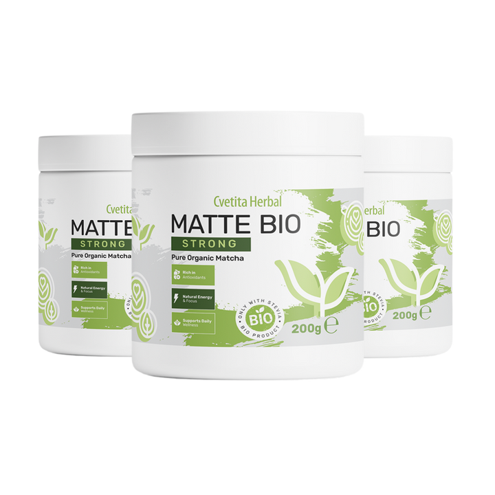Matte Bio Strong - MATCHA LATTE ECOLOGICO