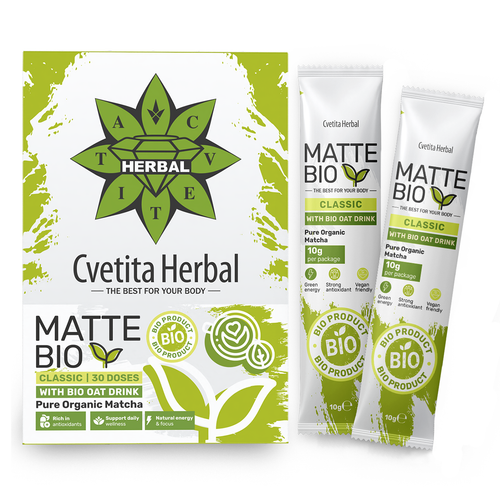 MATTE BIO CLASSIC – caja con 30 sticks