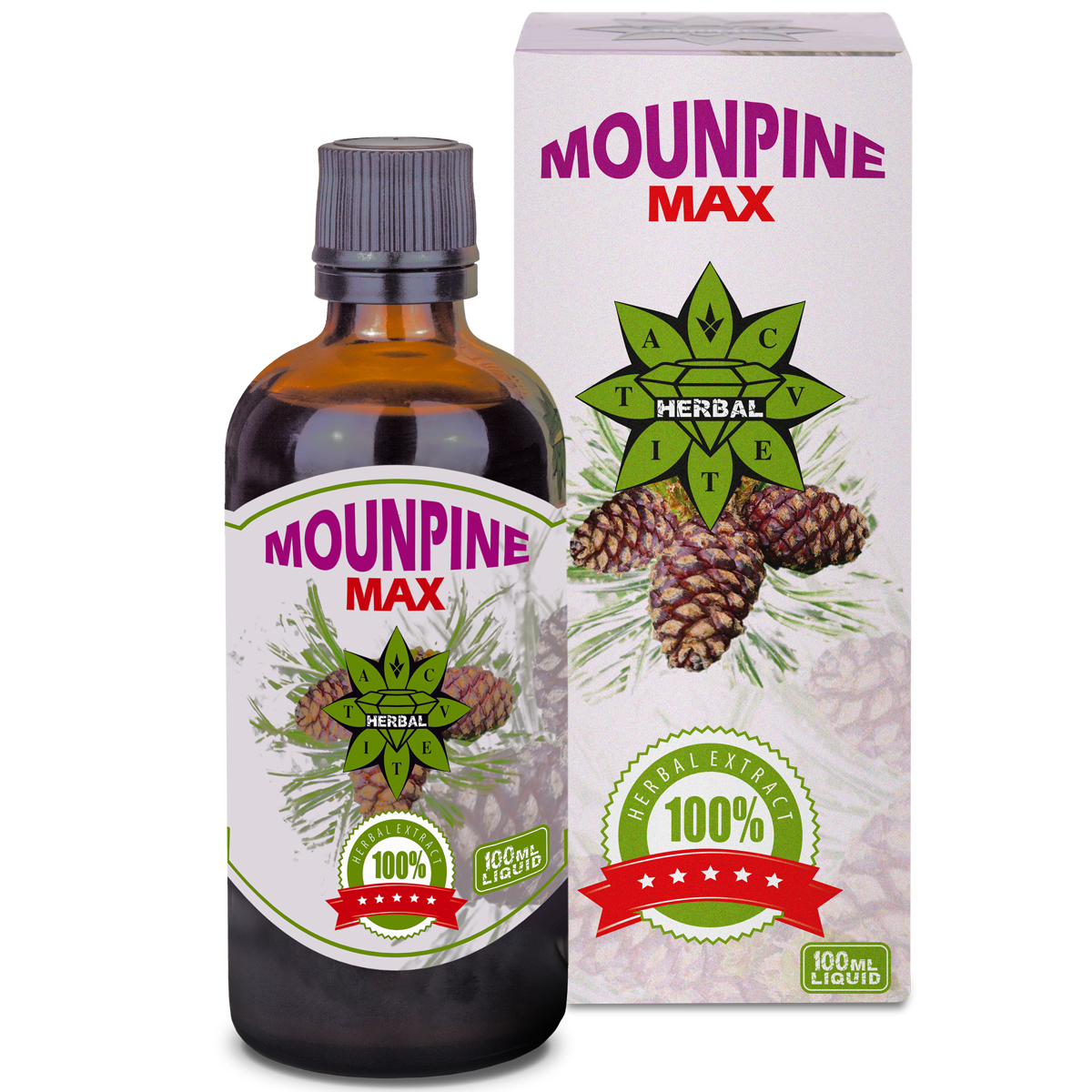 Extracto de Piñas de Pino Alpino Búlgaro - Pinugenil – Mounpine Max (100 ml)