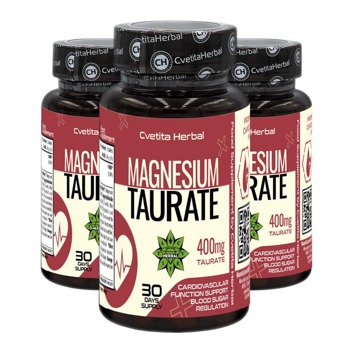 Taurato de Magnesio (30 comp. x 400mg)