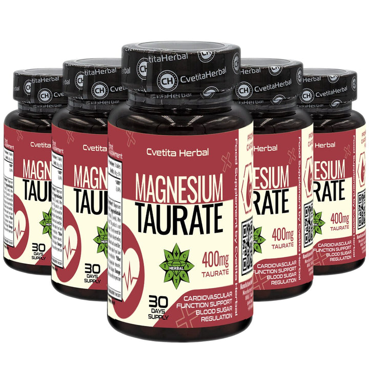 Taurato de Magnesio (30 comp. x 400mg)