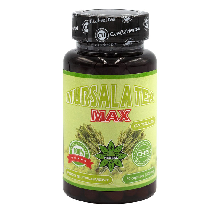 Té Mursalski Max - Mursala Tea Max (30 cápsulas x 10 mg)