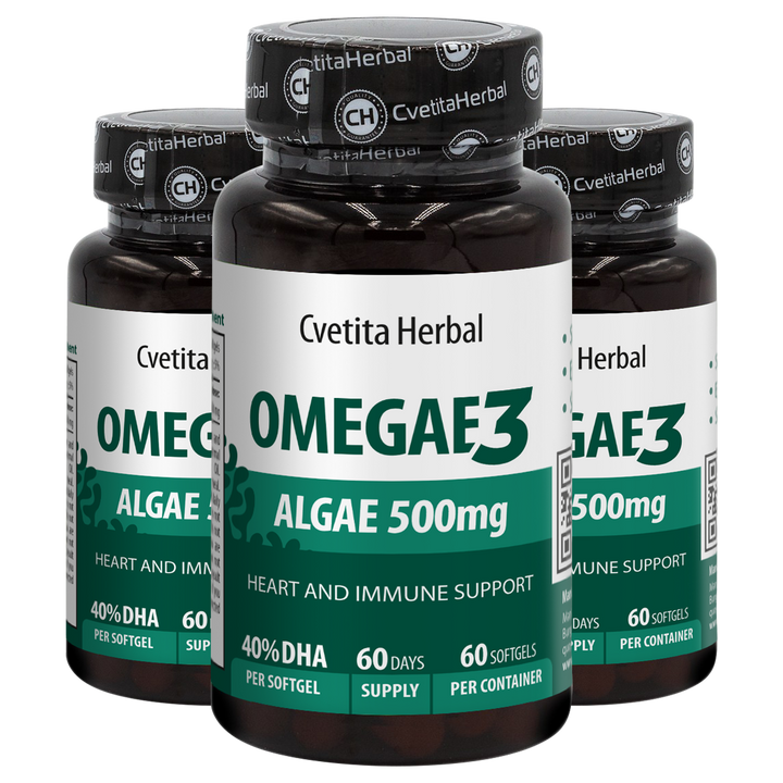 Omega 3 de Algas Softgel - Omegae3 (60 / 40 cápsulas)