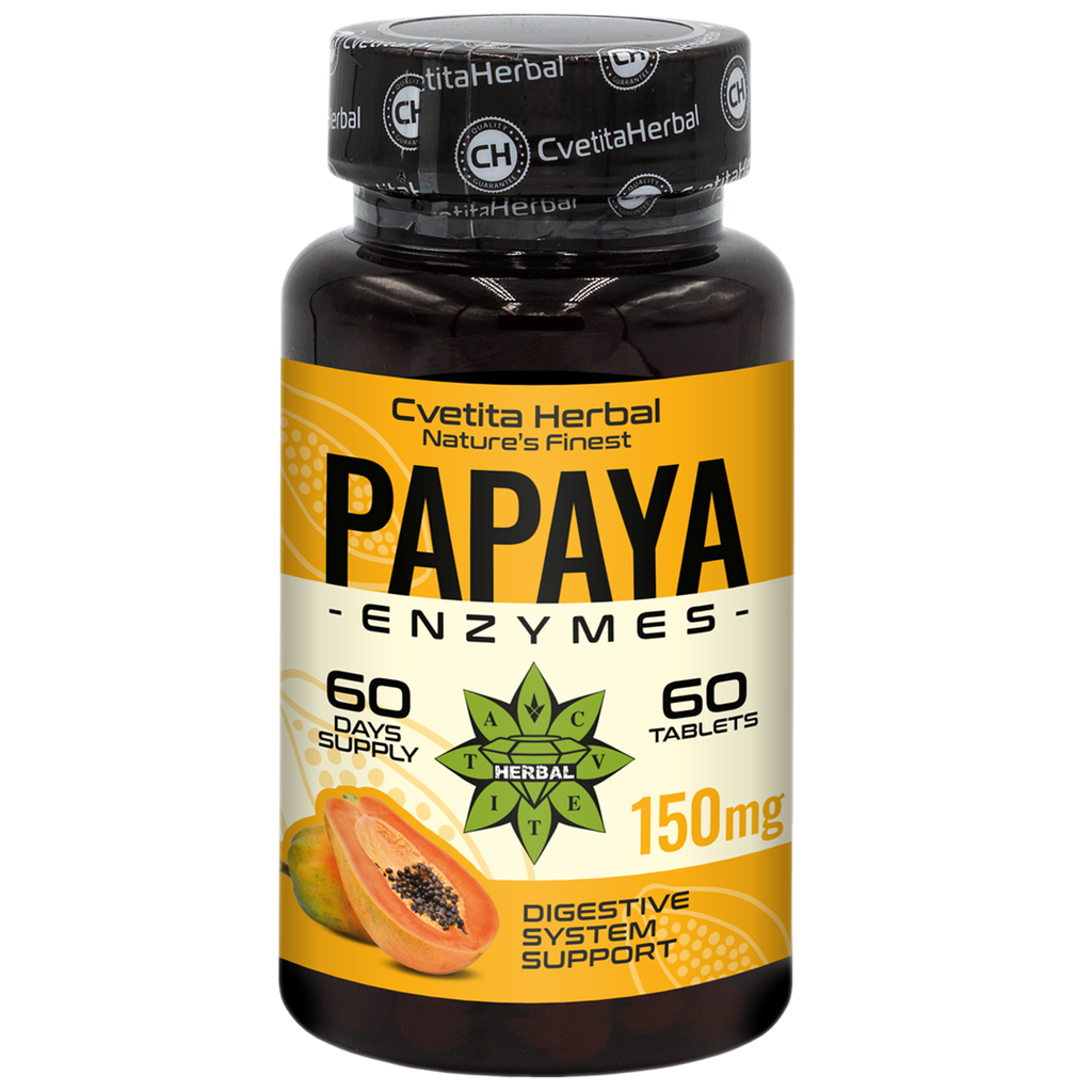 Enzimas de Papaya (60 comprimidos x 150 mg)