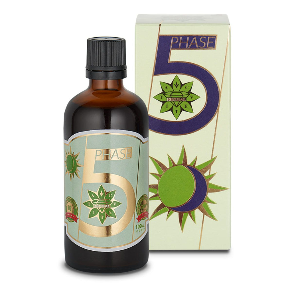 Extracto de Menta, Espino Blanco, Valeriana - Phase 5 (100 ml)