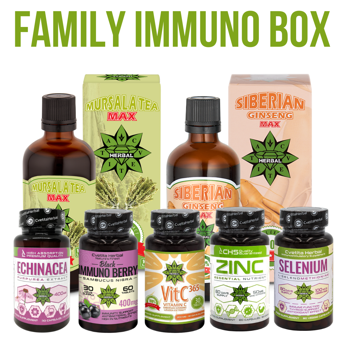 FAMILY IMMUNO BOX - Caja de salud para toda la familia
