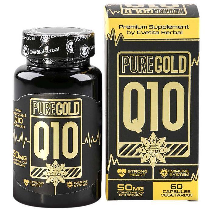 Coenzima Q10 Vegetariana – Pure Gold Q10 (60 cápsulas)