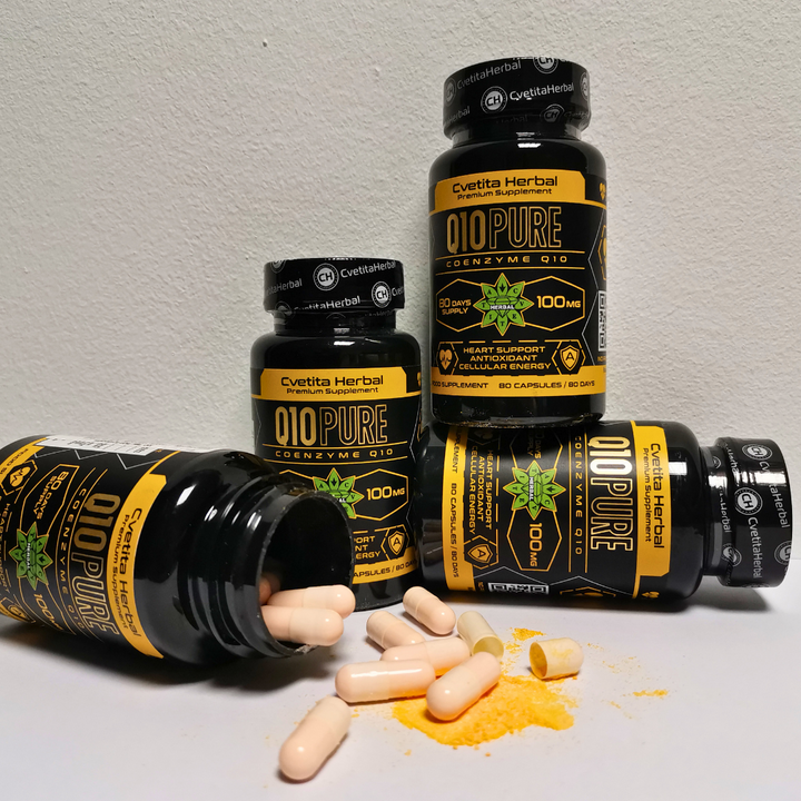 Coenzima Q10 PURE (80 comp. x 100 mg)
