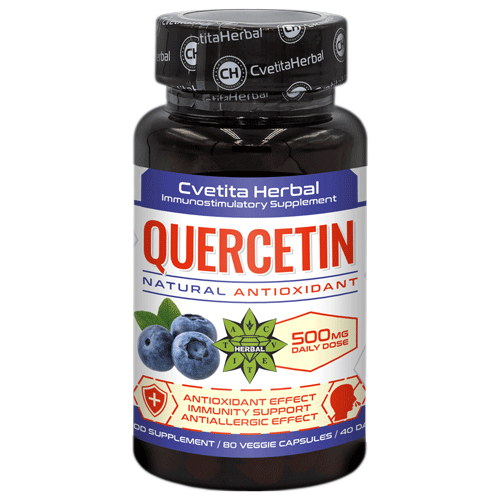 Quercetina (80 cápsulas x 250 mg)