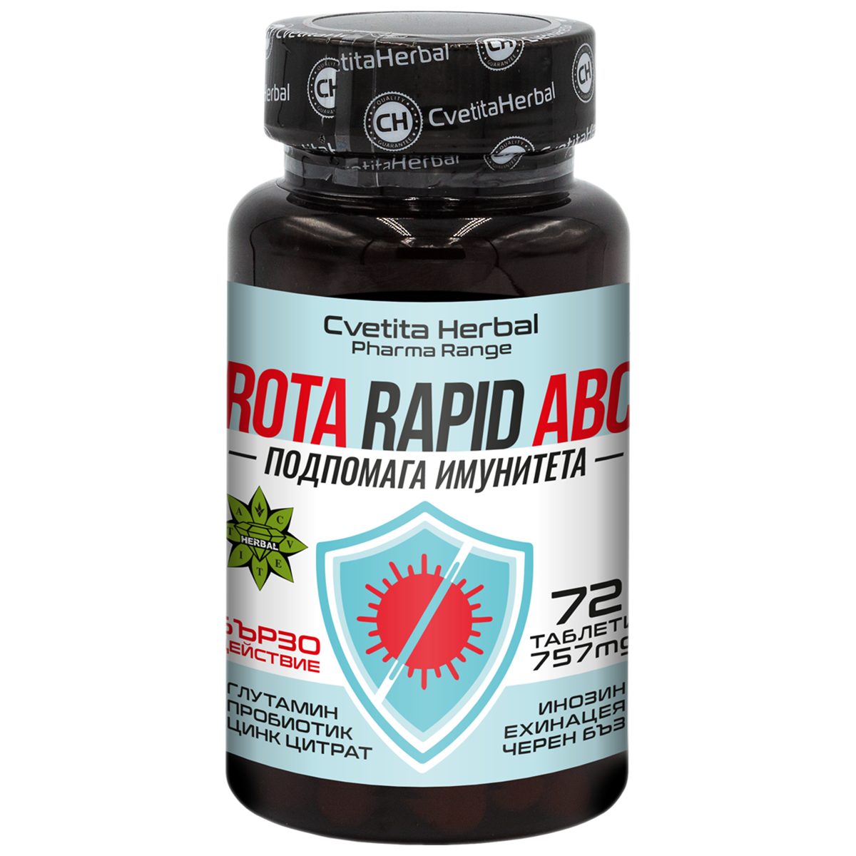 Rota Rapid ABC / Rota Rapid ABC (72 comprimidos x 757 mg)